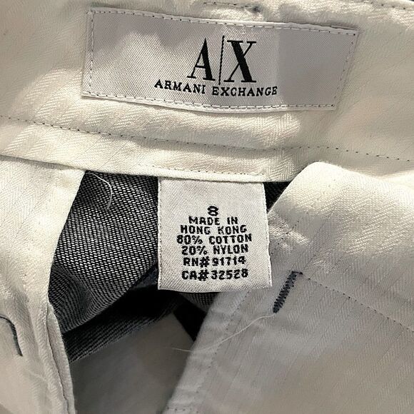 Armani Exchange Gray Dress Pants. Size 8. - Picture 3 of 3